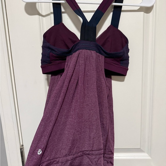 Women’s Athletic Tank Top in Plum - Picture 3 of 5